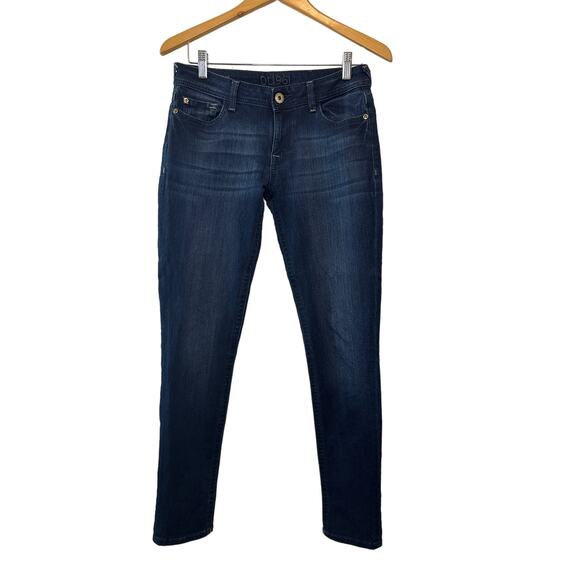 DL1961 Dark Wash Amanda Skinny Moscow Denim Jeans Size 27 - Picture 1 of 9